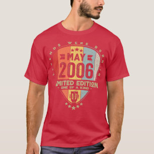Guitar PickLegends Were Born In May 2006 Guitar Pr T-Shirt