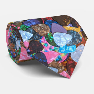 Guitar picks tie