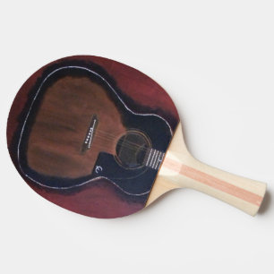 Guitar Ping Pong Paddle