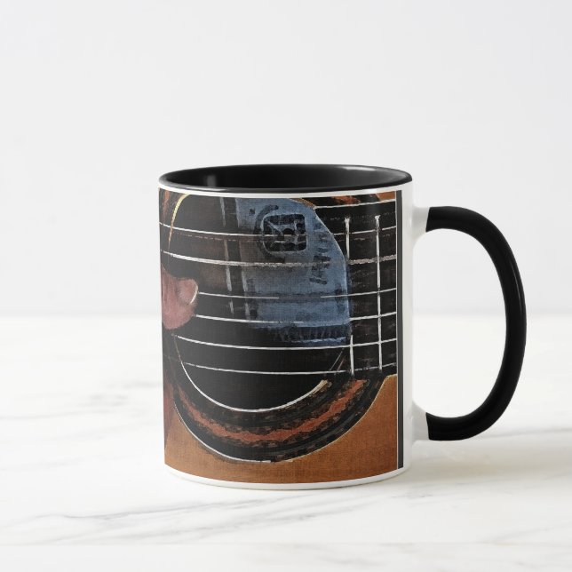 Guitar Player 2 MUSIC Theme Gift Collection Mug (Right)