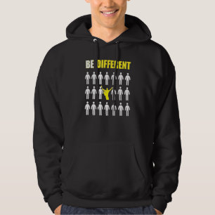 Guitar Player Be Different Inspiration Hoodie