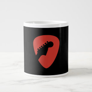Guitar Player & Lover Guitarist Musician Birthday Large Coffee Mug