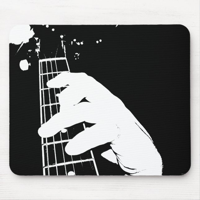 Guitar player mouse mat (Front)