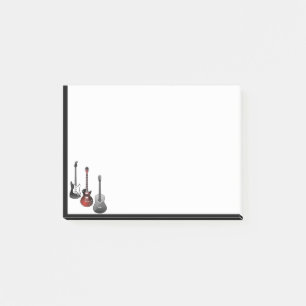 Guitar Player Musician Music Musical Post-it Notes