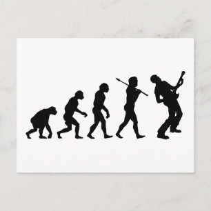 Guitar Player Postcard
