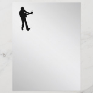 Guitar Player Silver