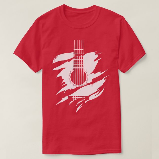 Guitar Player  T-Shirt (Design Front)