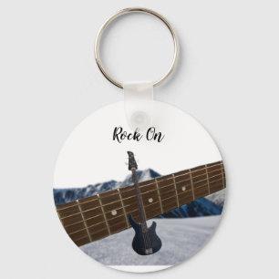 Guitar Players  Key Ring