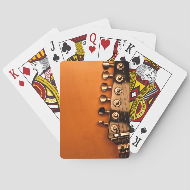 Guitar Playing Cards (Back)