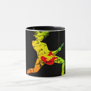 Guitar Playing Rocker Mug