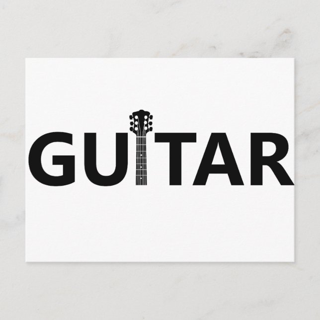 guitar postcard (Front)
