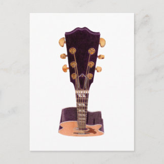 Guitar Postcard