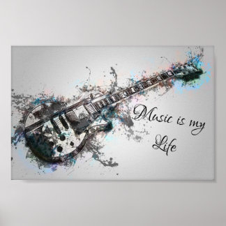 Guitar Poster
