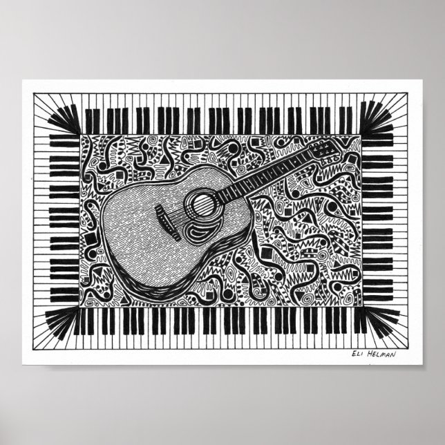 Guitar Poster (Front)