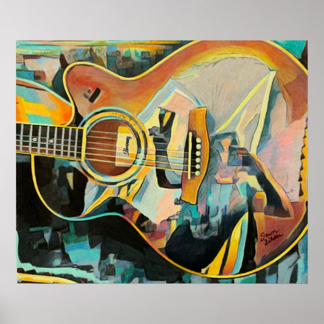 Guitar Print (Front)