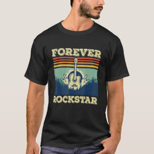 Guitar Retro Guitarist Rock guitar Musician Singer T-Shirt