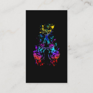 Guitar Retro Rock and Roll Music Lover Guitarist Business Card