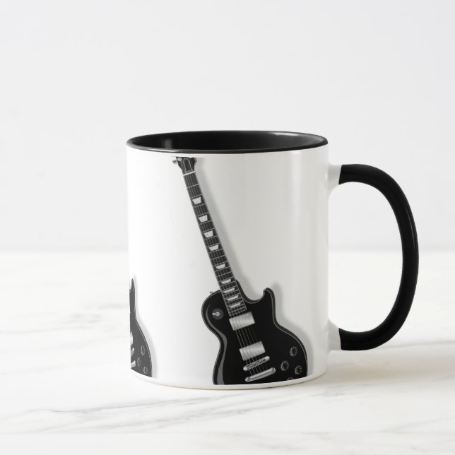 Guitar Ringer Ceramic Mug (Right)