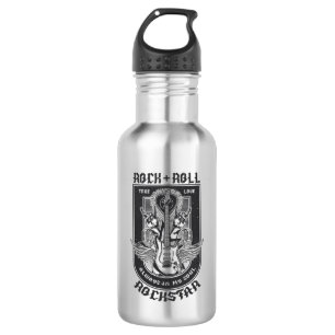 Guitar Rock design 532 Ml Water Bottle