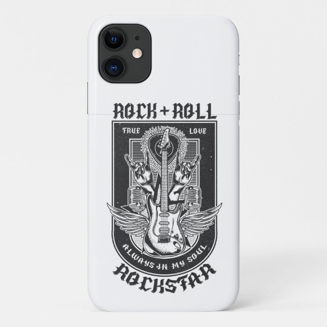 Guitar Rock design Case-Mate iPhone Case (Back)