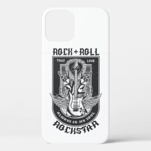 Guitar Rock design iPhone 12 Case