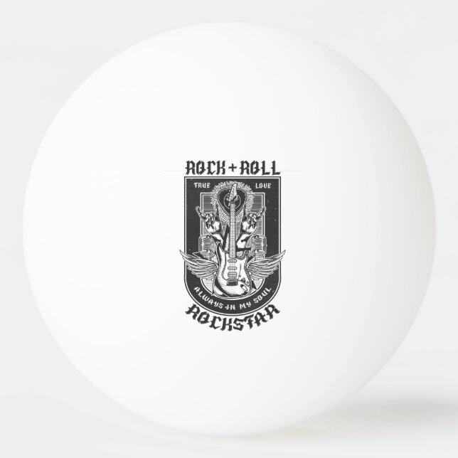 Guitar Rock design Golf Balls (Front)