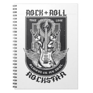 Guitar Rock design Notebook