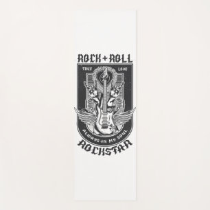 Guitar Rock design Yoga Mat