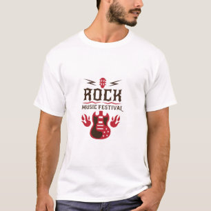 Guitar Rock Festival Mens  T-Shirt