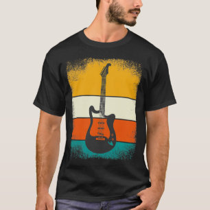 Guitar Rock Music For Guitarists Retro Vintage  (1 T-Shirt