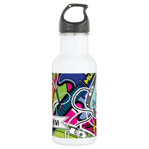 Guitar Rock Music Star Grunge 32. oz. 532 Ml Water Bottle