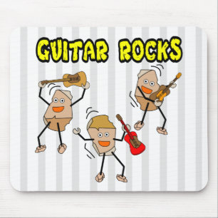 Guitar Rocks Mouse Mat