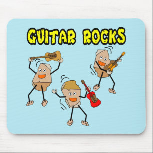 Guitar Rocks Mouse Mat