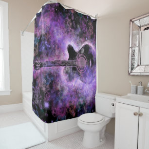 Guitar Shower Curtain