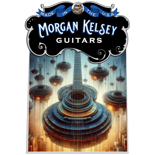 Guitar spaceships descend from the sky T-Shirt (Creator Uploaded)