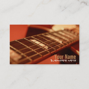 Guitar Strings Business Cards