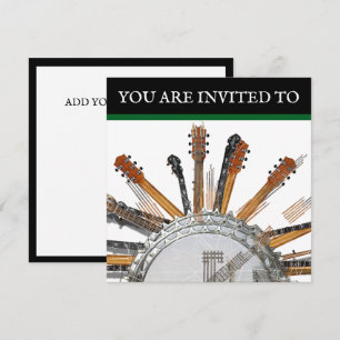 GUITAR STRINGS IN THE SUN INVITATION