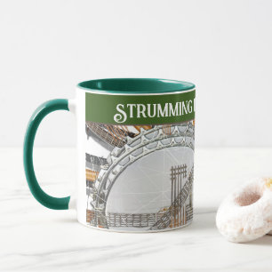 GUITAR STRINGS IN THE SUN MUG