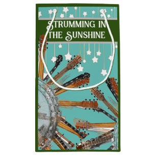 GUITAR STRINGS IN THE SUN SMALL GIFT BAG