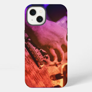 Guitar Strumming Purple iPhone 13 Case