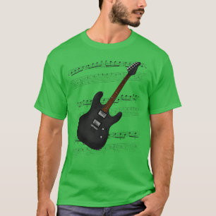 Guitar Tab Electric Guitarist Music Notation Music T-Shirt