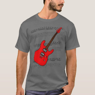 Guitar Tab Electric Guitarist Music Notation Music T-Shirt