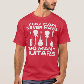 Guitar Teacher Musician Music Teacher Guitar Colle T-Shirt