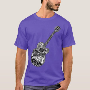 Guitar This Machine Kills Fascists T-Shirt