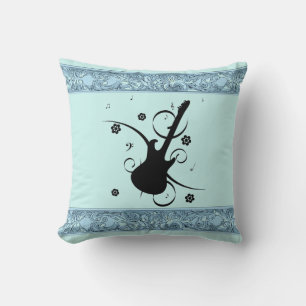 Guitar Throw Pillow