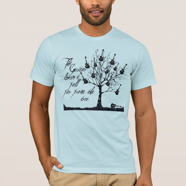 Guitar tree rock soft t-shirt (Front)