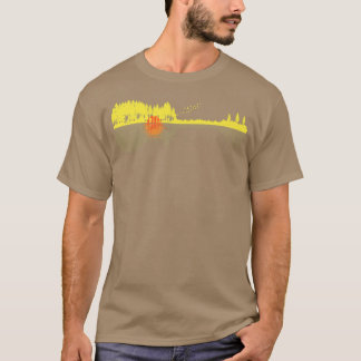 Guitar Trees Water Reflection Art - Musicians & Mu T-Shirt