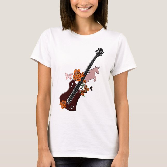 Guitar Unicorn T-Shirt (Front)
