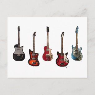 Guitar Unity Postcard