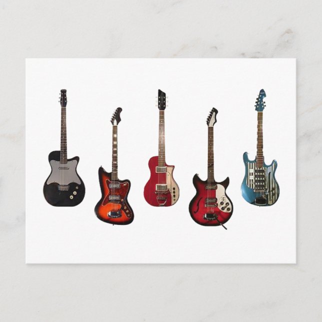 Guitar Unity Postcard (Front)